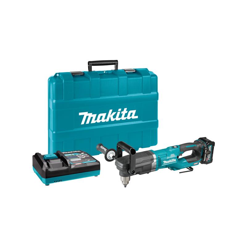 Акумуляторний кутовий дриль Makita DA001GM101 XGT, 40В, 13мм