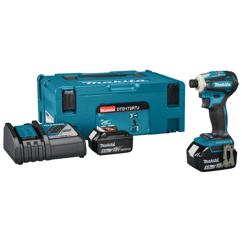 Акумуляторний ударний шурупокрут  LXT Makita DTD172RTJ LXT 180Нм