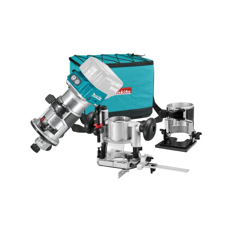Акумуляторний кромочний фрезер LXT Makita DRT50ZX2, 18В, 6-8 мм