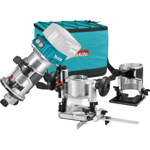 Акумуляторний кромочний фрезер LXT Makita DRT50ZX2, 18В, 6-8 мм