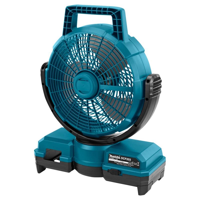 Акумуляторний вентилятор Makita DCF203Z LXT, 18В / 14.4В, 190 м/хв