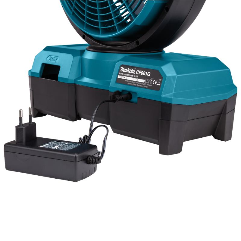 Акумуляторний вентилятор Makita CF001GZ, XGT, 40V Max (36В), 210 м/хв