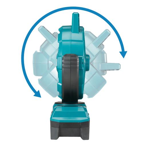 Акумуляторний вентилятор Makita CF001GZ, XGT, 40V Max (36В), 210 м/хв