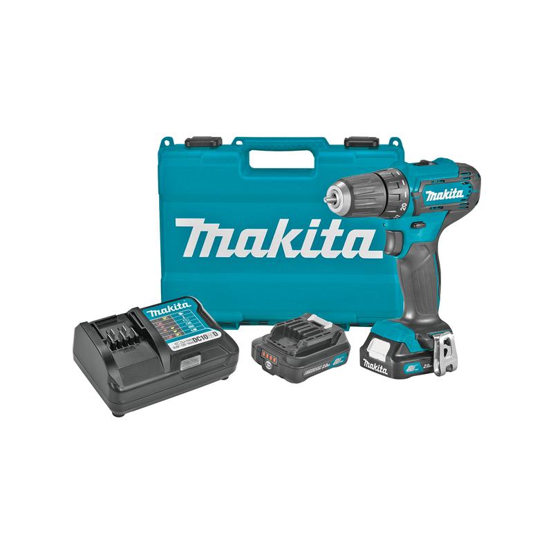 Акумуляторний дриль-шурупокрут Makita DF333DWАE CXT 12В (2х2.0Аг, DC10WC, Кейс)