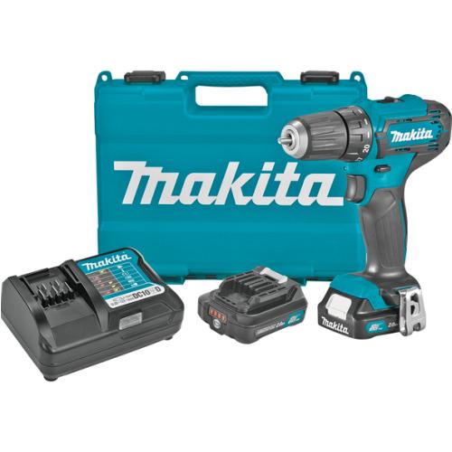 Акумуляторний дриль-шурупокрут Makita DF333DWАE CXT 12В (2х2.0Аг, DC10WC, Кейс)