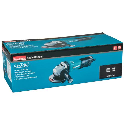 Кутова шліфмашина Makita GA5093X01, 1900 Вт, 125 мм