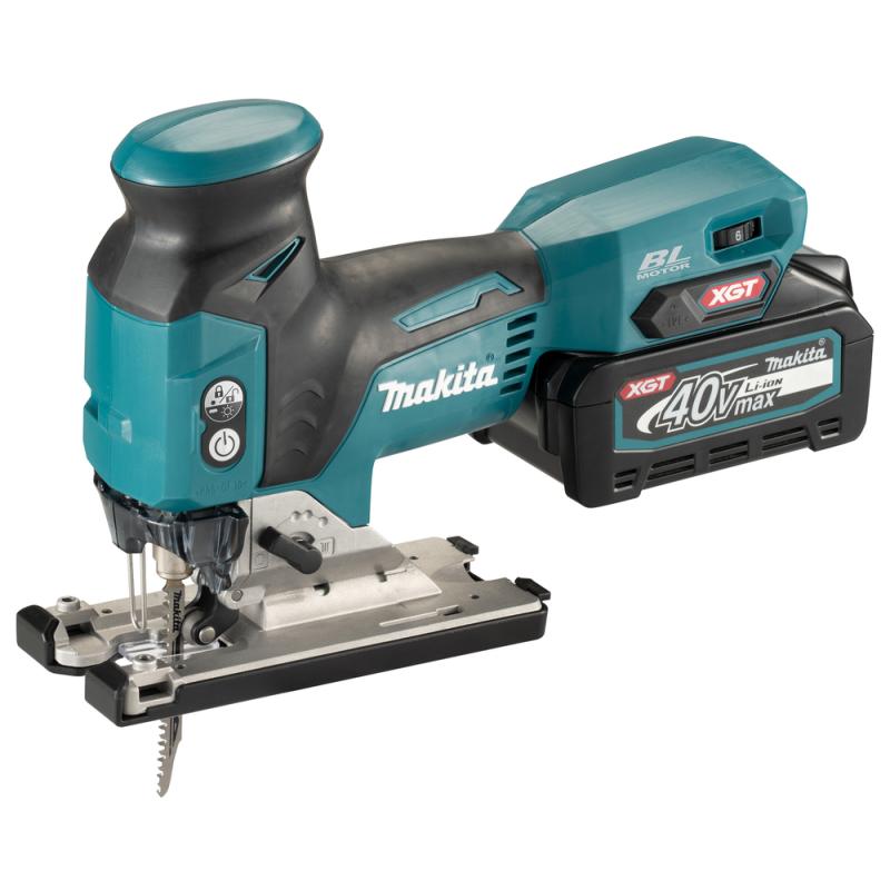 Аккумуляторный лобзик Makita JV001GZ XGT, 40В, 26мм)