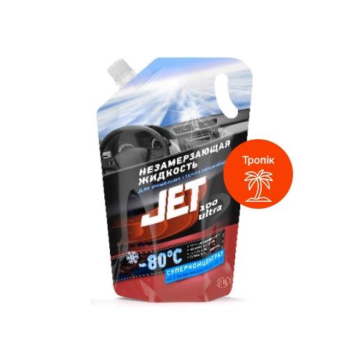 Незамерзаюча рідина для скла XADO JET 100 ULTRA -80°С Тропік