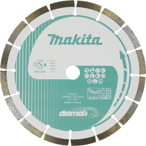 Алмазний диск Diamak по бетону сегмент 230x22,23 мм сух/мокр