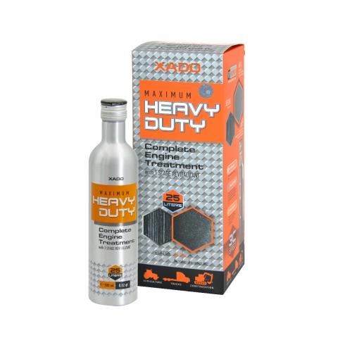 Атомарний кондиціонер металу, для важконавантаженої техніки XADO Maximum Heavy Duty з ревіталізантом