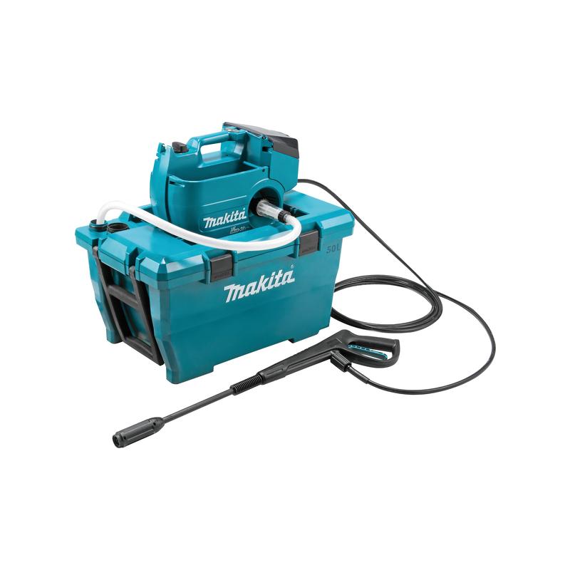 Акумуляторна мийка високого тиску Makita DHW080ZK 18В + 18В, 55 бар