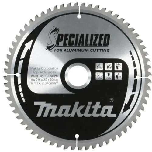 Диск пиляльний по алюмінію SPECIALIZED 216х30 мм 64Т