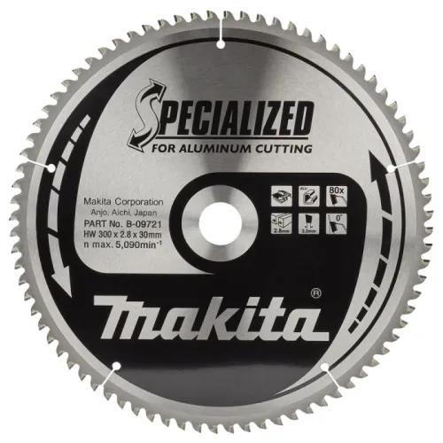 Диск пиляльний по алюмінію SPECIALIZED 300х30 мм 80Т