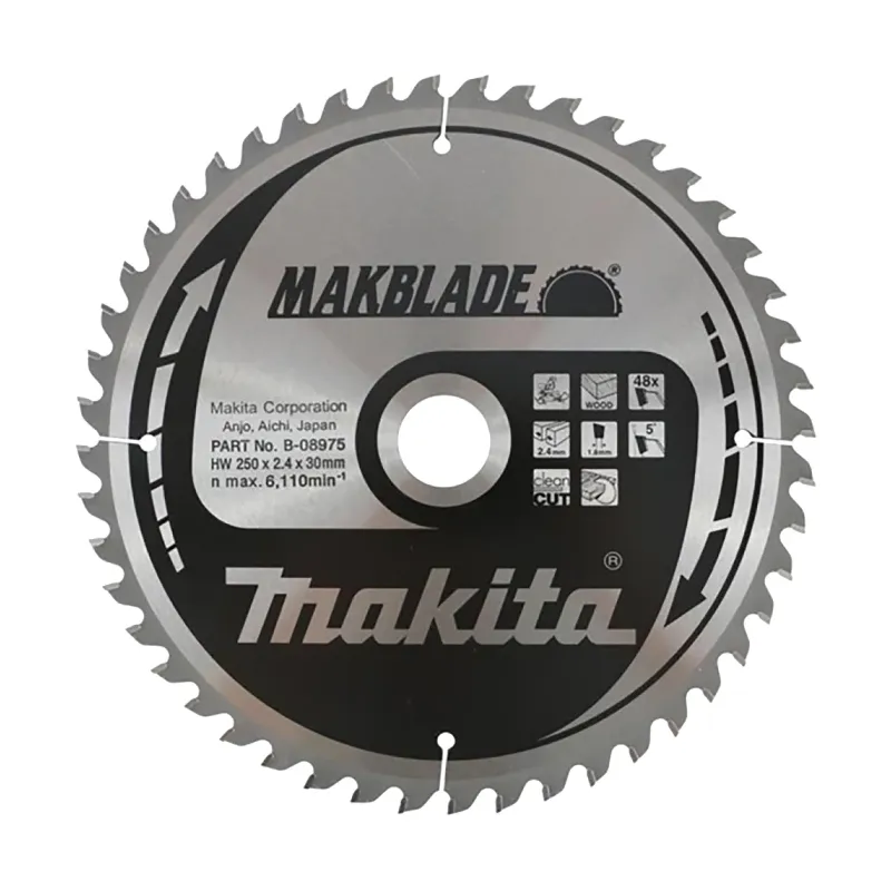 Диск пиляльний по деревині MAKBlade 250x30 40T