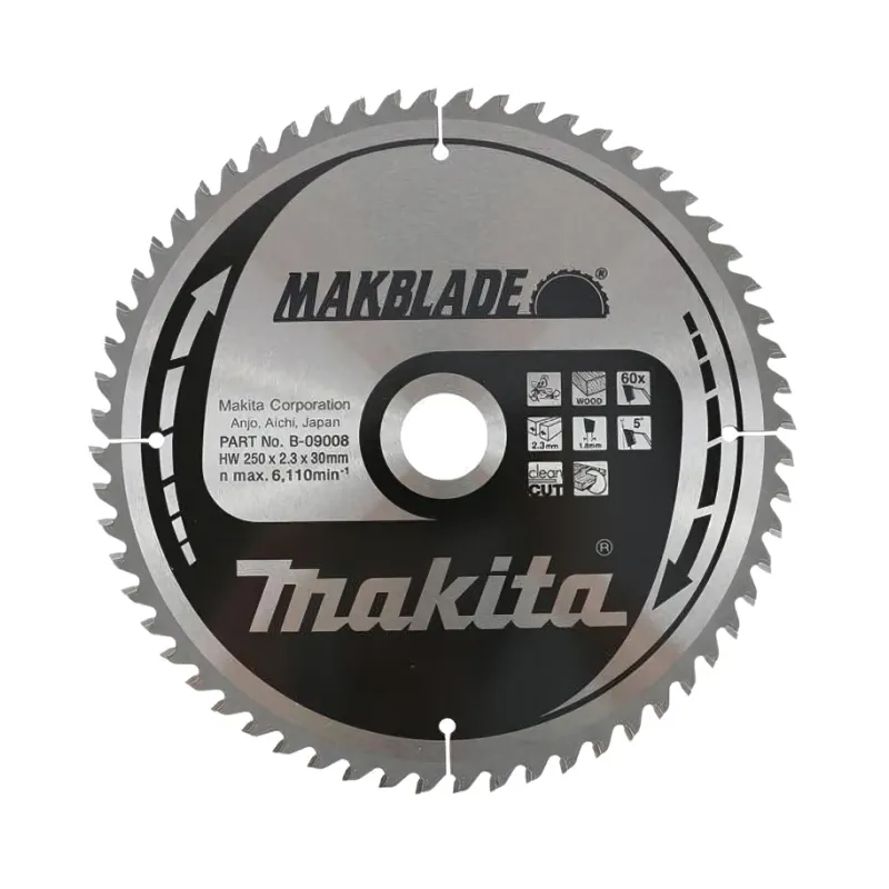 Диск пиляльний по деревині MAKBlade 250x30 60T