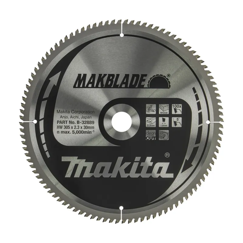 Диск пиляльний по деревині MAKBlade 305x30 100T