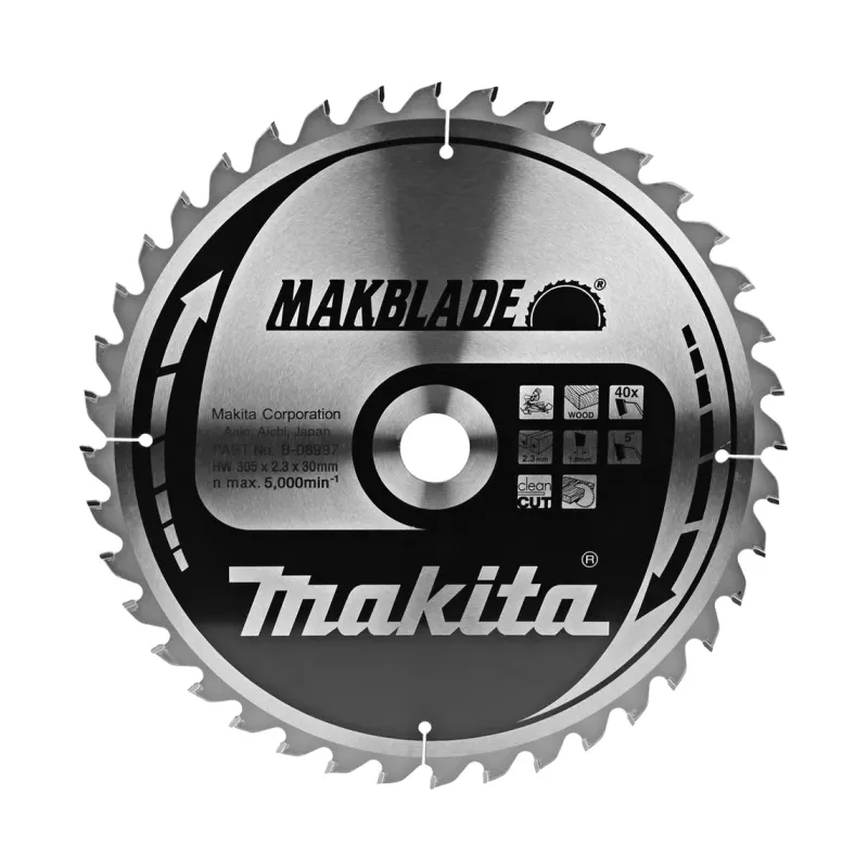 Диск пиляльний по деревині MAKBlade 305x30 40T