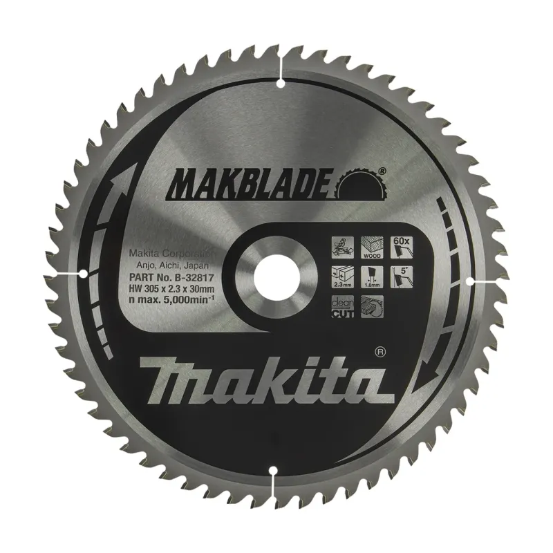 Диск пиляльний по деревині MAKBlade 305x30 60T