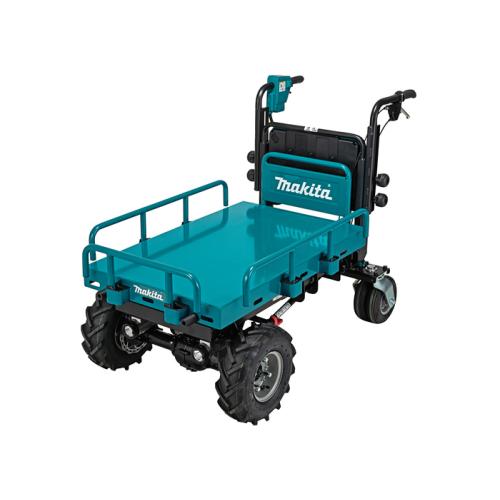 Акумуляторна самохідна тачка MAKITA DCU601Z LXT, 18В+18В з підйомним механізмом