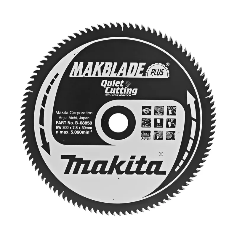 Диск пиляльний по деревині MAKBlade Plus 300x30 100T