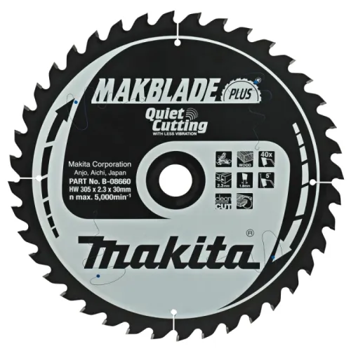Диск пиляльний по деревині MAKBlade Plus 305x30 40T