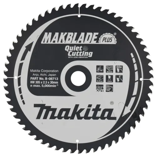 Диск пиляльний по деревині MAKBlade Plus 305x30 60T
