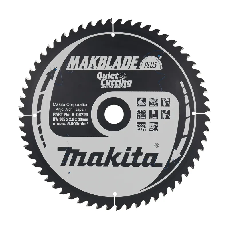 Диск пиляльний по деревині MAKBlade Plus 305x30 60T