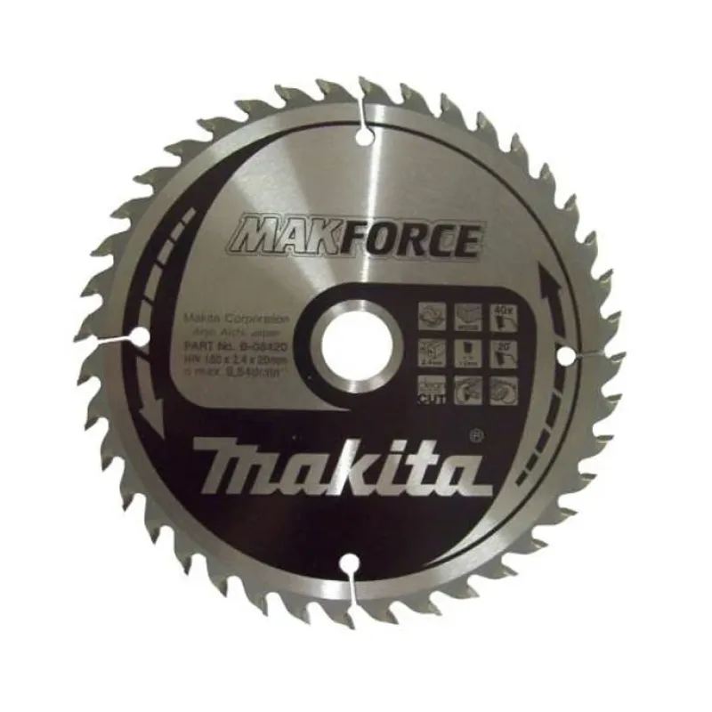Диск пиляльний по деревині MAKForce 160x20 мм 40Т