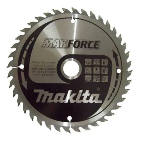 Диск пиляльний по деревині MAKForce 160x20 мм 40Т