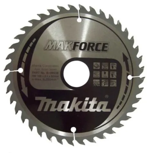 Диск пиляльний по деревині MAKForce 165x30 мм 40Т