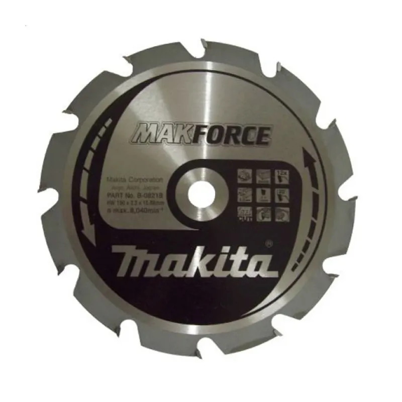 Диск пиляльний по деревині MAKForce 190x1588 мм 12Т