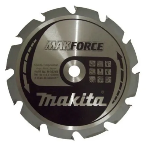 Диск пиляльний по деревині MAKForce 190x1588 мм 12Т