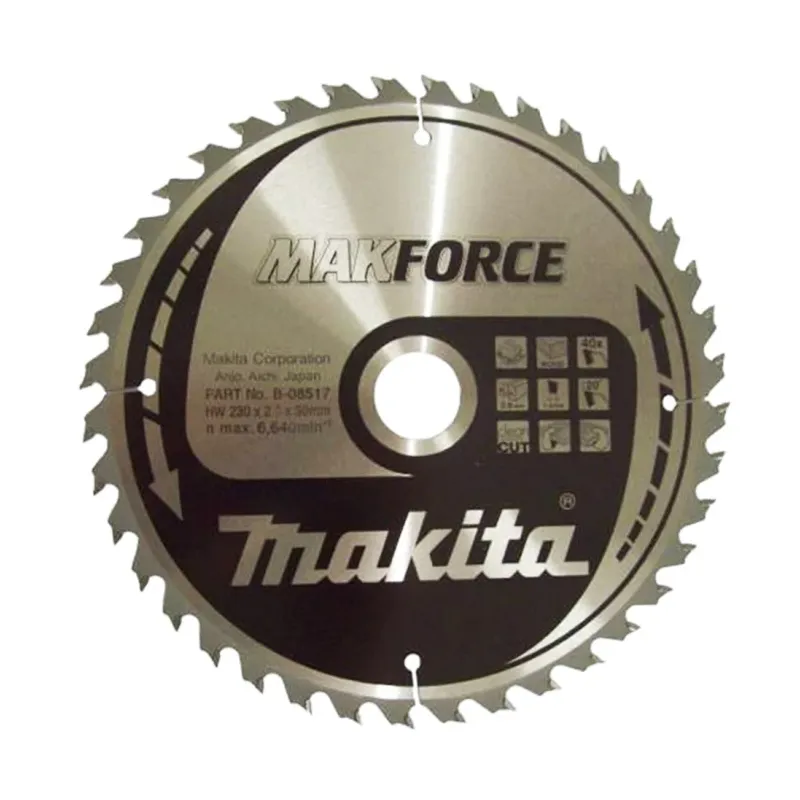 Диск пиляльний по деревині MAKForce 230x30 мм 40Т