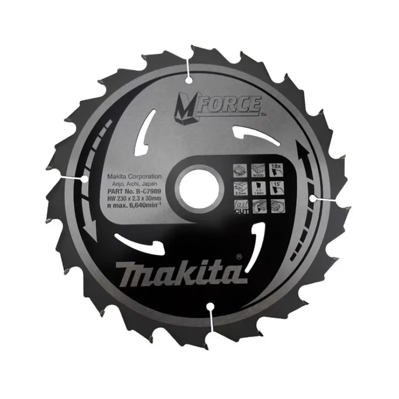 Диск пиляльний по деревині MForce 230x30 мм 18Т