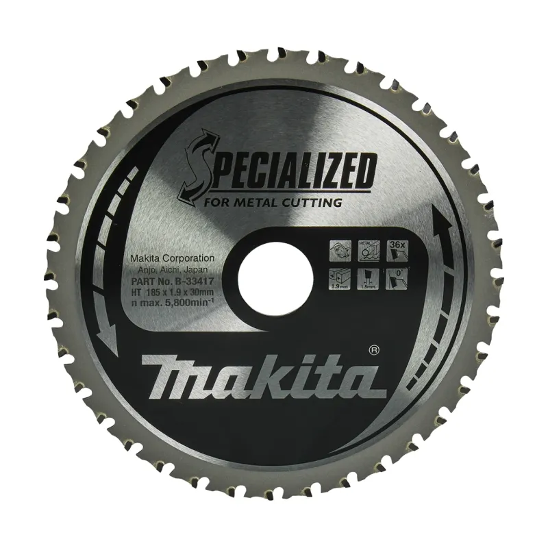 Диск пиляльний по металу SPECIALIZED 185x30 мм 36T