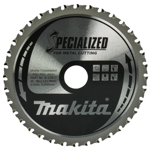 Диск пиляльний по металу SPECIALIZED 185x30 мм 36T