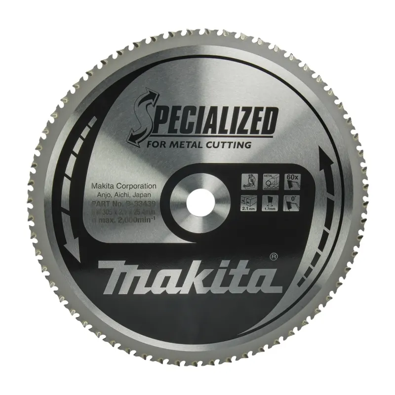 Диск пиляльний по металу SPECIALIZED 305x25,4 мм 60T