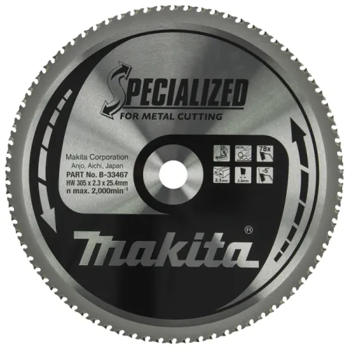 Диск пиляльний по металу SPECIALIZED 305x25,4 мм 78T
