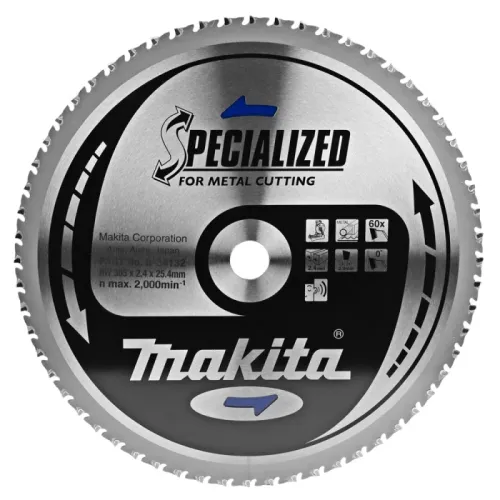 Диск пиляльний по металу SPECIALIZED 305x25.4 мм 60T