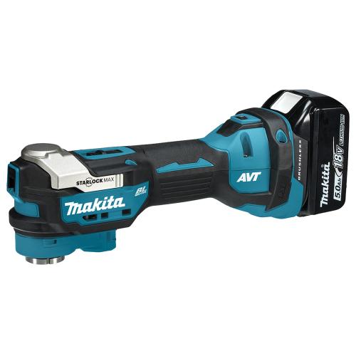 Акумуляторний мультітул (реноватор) Makita DTM52RTJX2 LXT, 18В, 5Аг x 2шт, DC18RC, Makpac