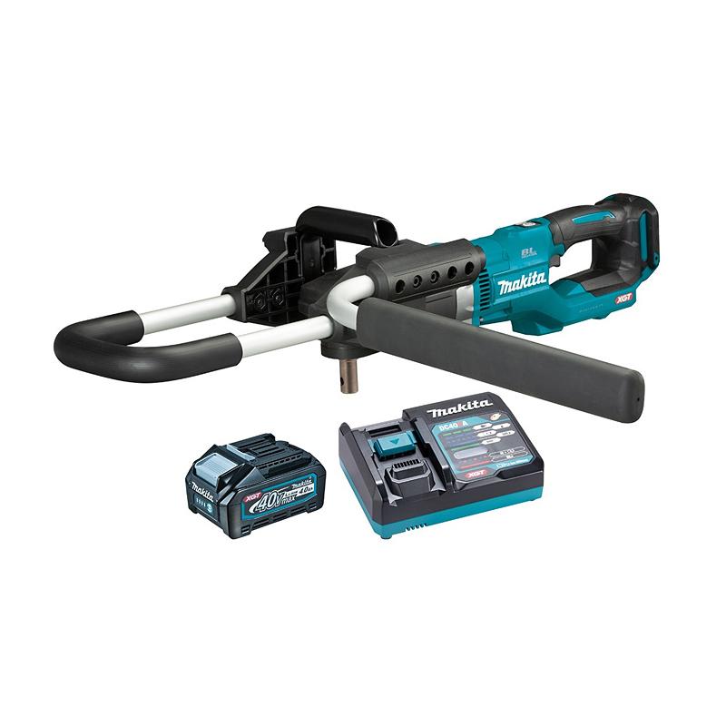 Акумуляторний грунтовий бур Makita DG002GM101 XGT, 40В, 4Аг x 1шт, DC40RA