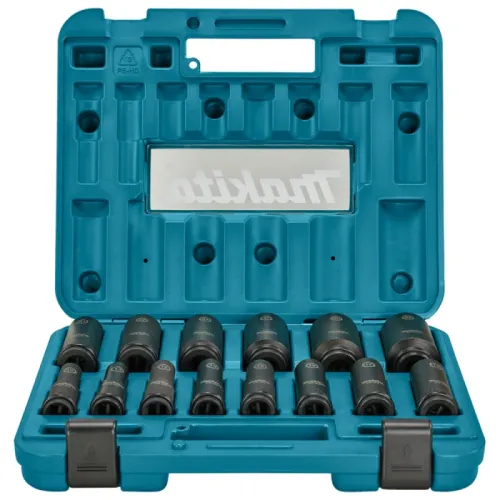 Набір подовжених ударних головок 1/2" Impact Black 14 шт.