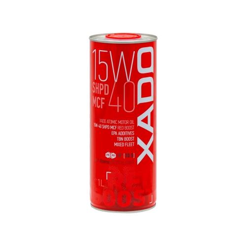 Моторна олива  XADO Atomic Oil 15W-40 SHPD MCF RED BOOST мінеральна