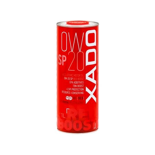 Моторна олива XADO Atomic Oil 0W-20 SP RED BOOST синтетична 1л