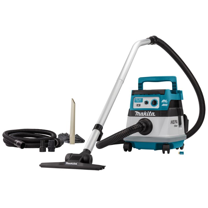 Акумуляторний пилосос Makita DVC867LZX4 LXT, 18В+18В, сух., 8л, AWS