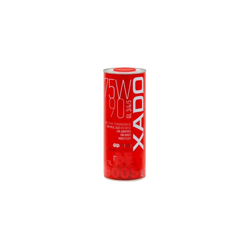 Трансмісійна олива XADO Atomic Oil 75W-90 GL 3/4/5 RED BOOST 1л