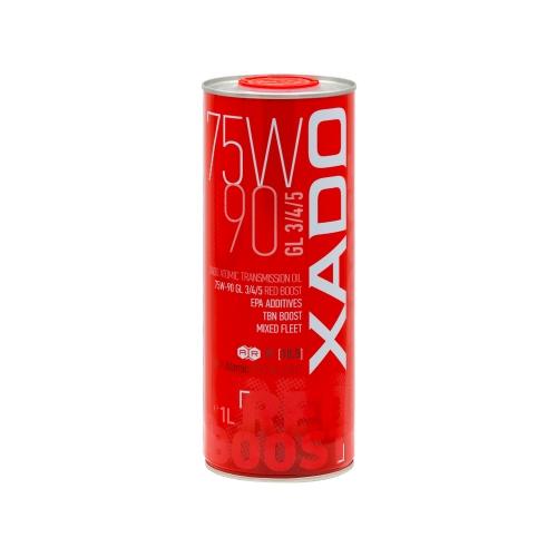 Трансмісійна олива XADO Atomic Oil 75W-90 GL 3/4/5 RED BOOST 1л