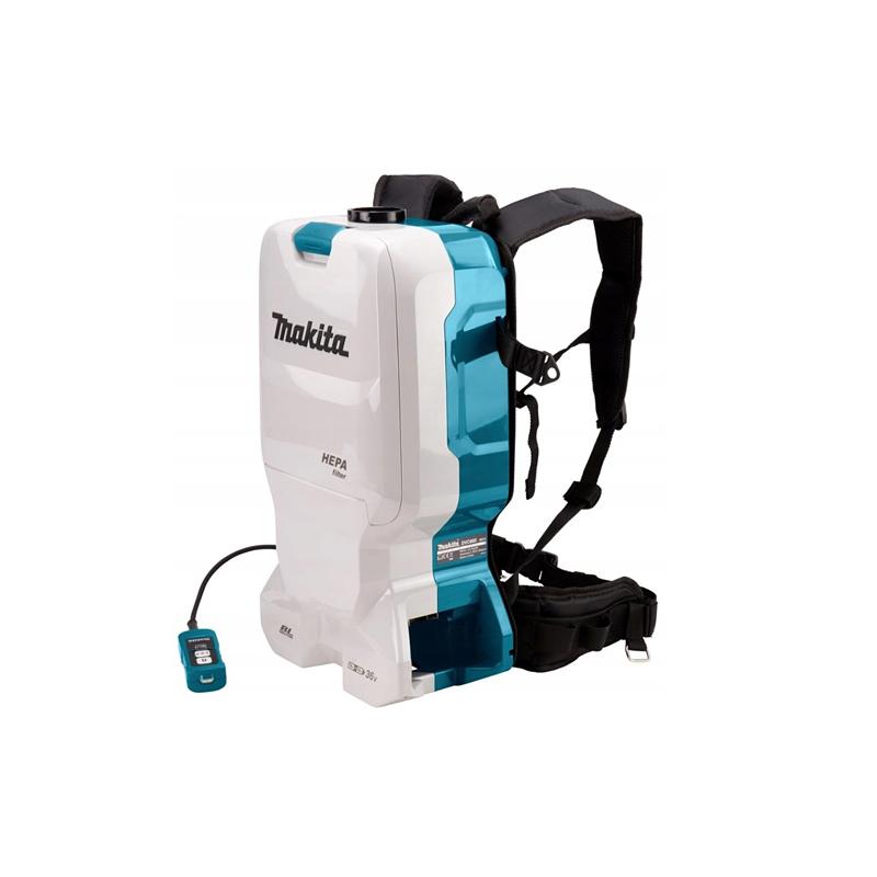Акумуляторний ранцевий пилосос Makita DVC660Z LXT, 18В+18В, 85Вт, 6Л
