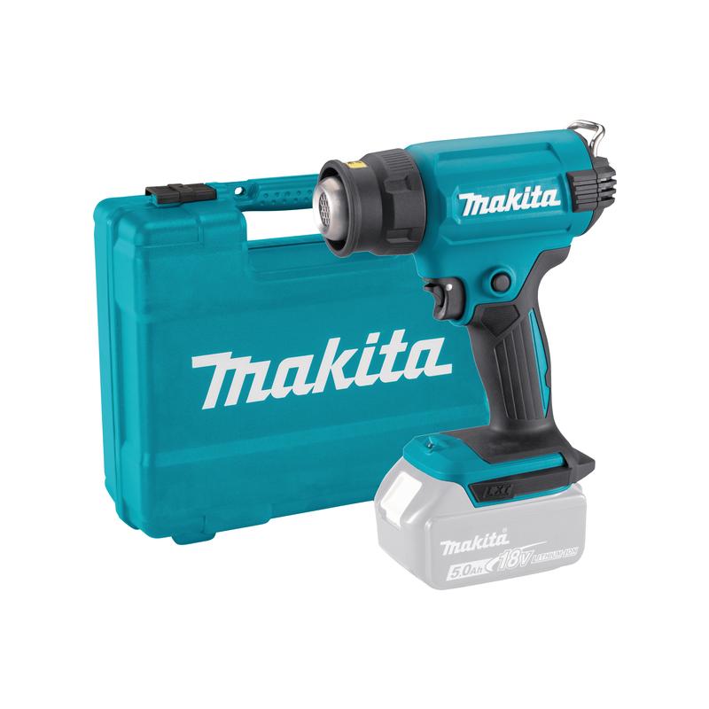 Акумуляторний технічний фен Makita DHG180ZK LXT, 18В, 550°C