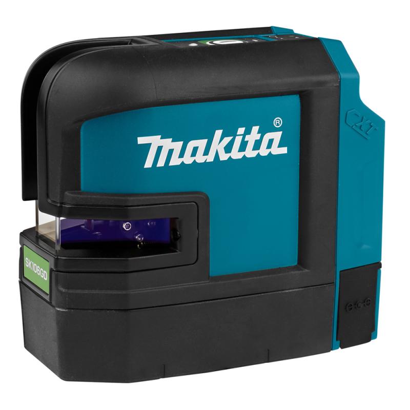 Лазерний рівень Makita SK106GDZ зелений промінь (лінійний нівелір)